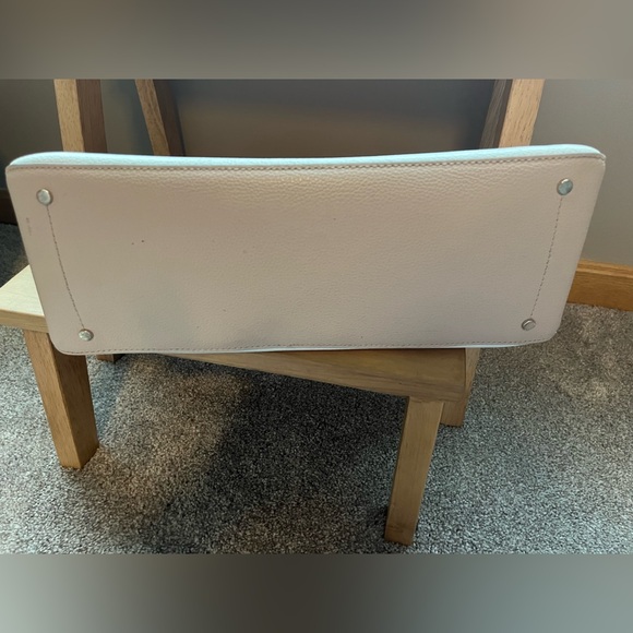 Like new Kate Spade bag. Red, pink & white striped. - Picture 5 of 5